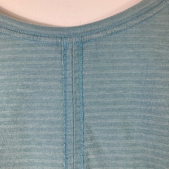 Womens The North Face Short Sleeve Emerine Top Teal M - Picture 5 of 7